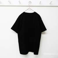 【Vent d'ouest】法文標語印花T恤 黑色 日本製 ｜Vent d'ouest ロゴTシャツ