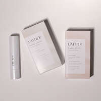 LAITIER 玻尿酸滋潤護唇膏 珍珠光澤與花漾薄膜 3g｜レチエリップクリーム