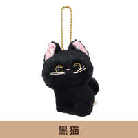滾滾小貓黒猫造型公仔｜擬真貓咪收藏小物
