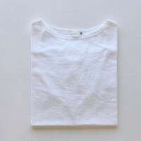 【DAYS】短袖船領A字T恤 日本製 ｜DAYS 半袖ボートネックAラインTシャツ