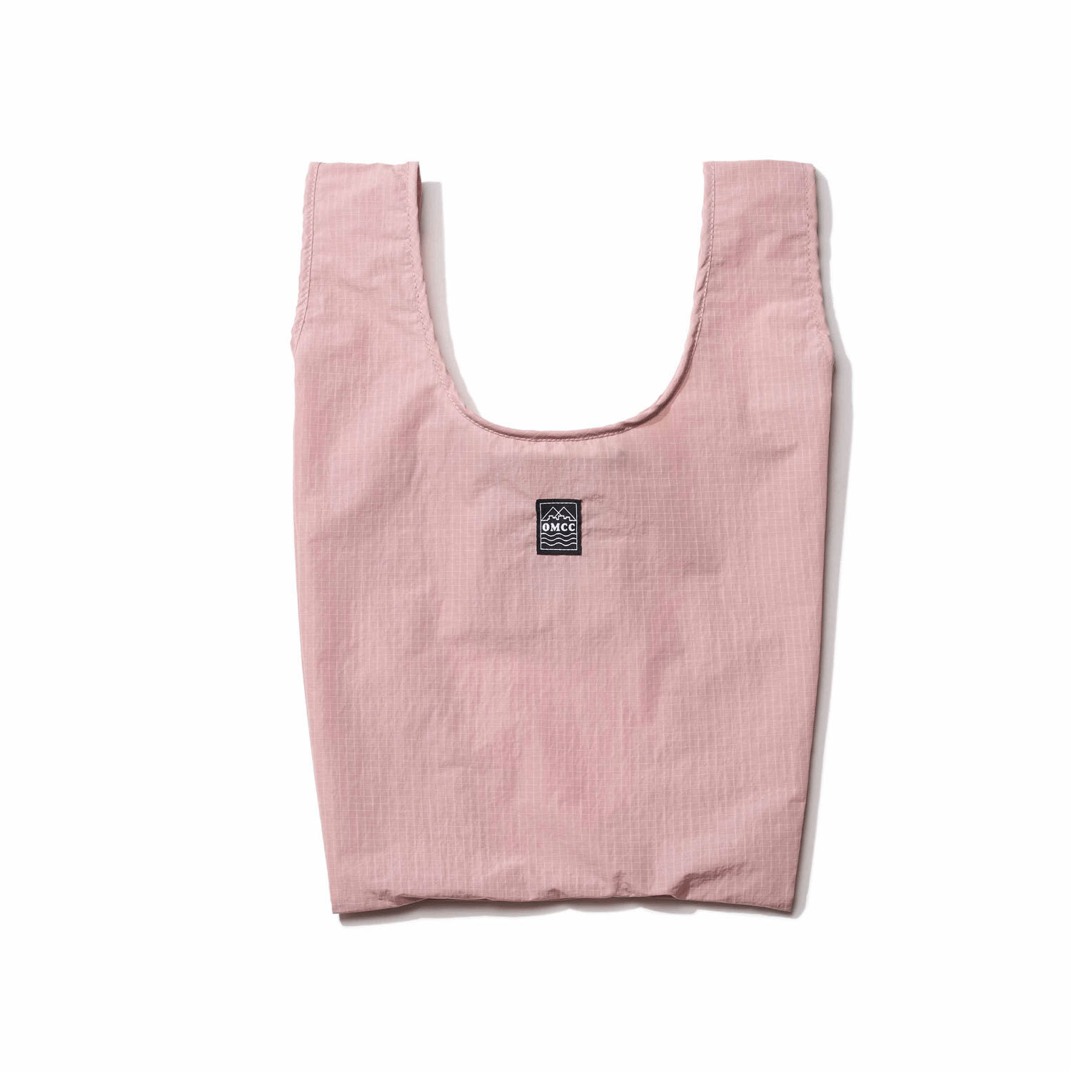 防撕裂尼龍購物袋 S 撥水 H30×W28cm 6色【OMCC】｜OMCC SHOPPING BAG NATURAL RIPSTOP Sサイズ