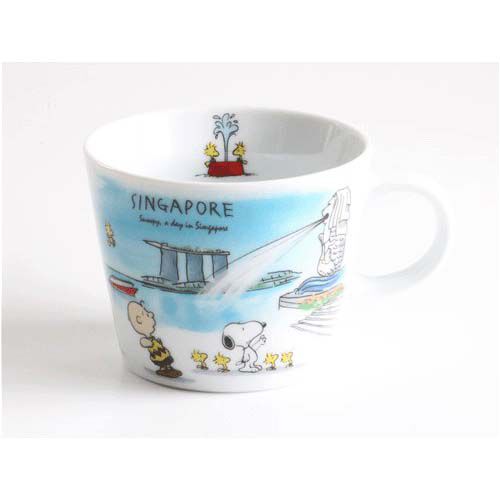 PEANUTS 史努比世界旅行馬克杯 美濃燒 28款城市圖案 340ml｜スヌーピー 世界旅行マグ