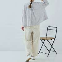 六十支薄棉細布點點刺繡輕薄短版罩衫外套 衣長60cm cloudnine｜60キャンブリックドット刺繍入りジャケット