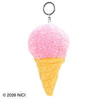NICI 冰淇淋造型絨毛玩偶吊飾 雙款任選｜NICI BB アイスクリーム