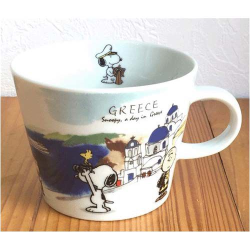 PEANUTS 史努比世界旅行馬克杯 美濃燒 28款城市圖案 340ml｜スヌーピー 世界旅行マグ
