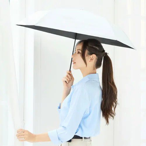 UV PROTECTION 超輕量 玻璃纖維骨架 晴雨兼用 折疊傘 50cm