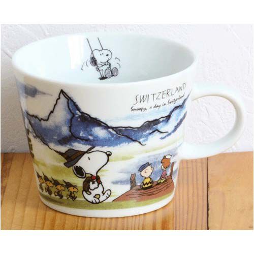 PEANUTS 史努比世界旅行馬克杯 美濃燒 28款城市圖案 340ml｜スヌーピー 世界旅行マグ