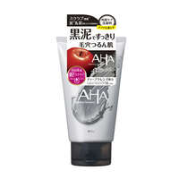 CLEANSING RESEARCH 黑泥磨砂 3合1洗卸洗面乳 AHA 磨砂量2倍 120g｜クレンジングリサーチ ウォッシュクレンジング ブラック