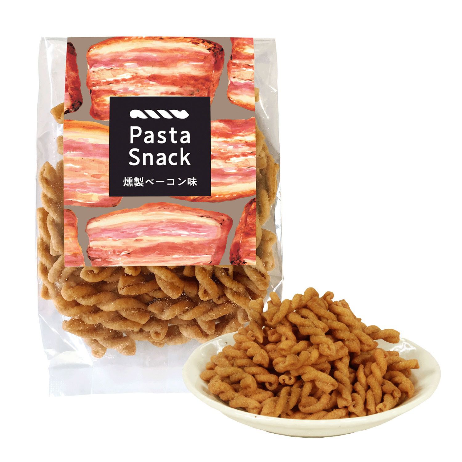 義大利麵零食 燻製培根口味