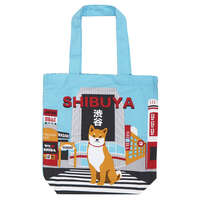 柴犬柴田 日本風景A4托特包 39×38cm 10款｜A4トート ご当地しばたさん