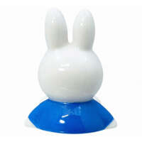 miffy 米飛兔立體筷架 藍色款 坐姿造型 瓷器擺飾｜ミッフィー 立体箸置き BL