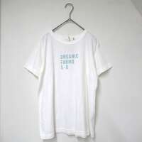 【DAYS】ORGANIC 標誌印花T恤 白色 日本製 ｜DAYS ロゴTシャツ "ORGANIC"