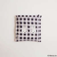 Miffy 格紋環保購物袋 S 米飛兔款 可收進內袋 30×54cm｜ミッフィー BRUNA CHECK ショッピングバッグ S ミッフィー