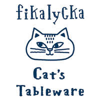 fikalycka 貓咪造型馬克杯 窯變釉 棕色 尾巴把手 可微波｜fikalycka 猫マグカップBR