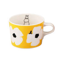 MOOMIN 嚕嚕米 Kukat花朵系列瓷器馬克杯 日本製 約260ml｜ムーミン マグ クカット