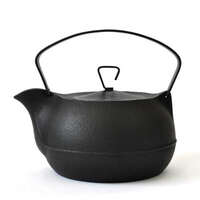 南部鐵器 鑄鐵壺 黑色 1.3L 直火／IH200V可 Good Design賞｜南部鉄瓶 キャストケトル 黒 1．3L 直火・IH200v可