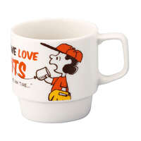 PEANUTS 史努比瓷器馬克杯 3款插畫可選 340ml｜スヌーピー スタッグマグ