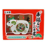 來福生肖羊造型香皂 一百入箱裝 年節分送用｜来福石けん 十二支 未（ひつじ）ケース
