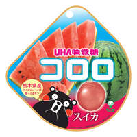 UHA味覺糖果實軟糖 西瓜口味 40g｜コロロ スイカ
