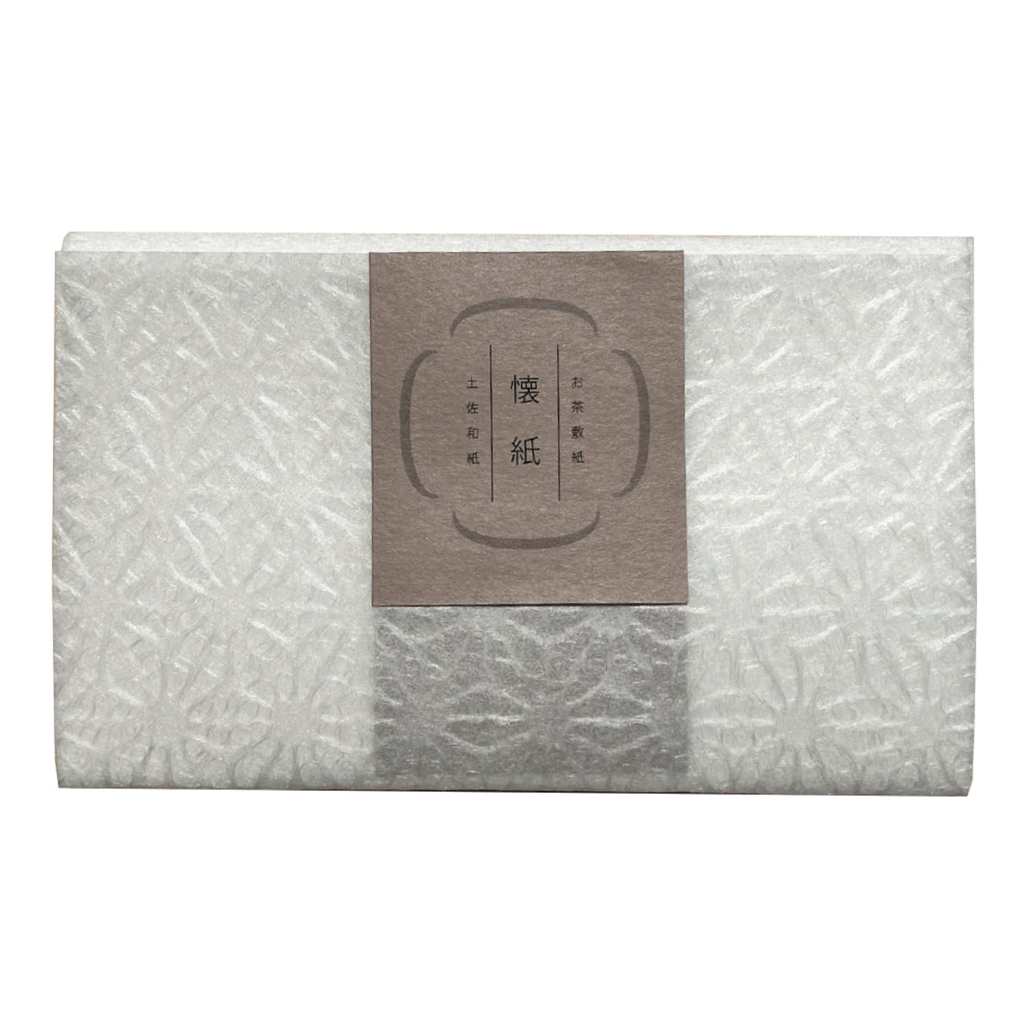 土佐和紙落水紙懷紙 15張入 七寶麻葉櫻花青海波 14.5×17.5cm 日本製｜懐紙RAKUSUI