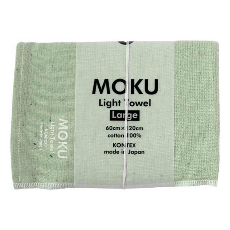 MOKU 輕薄速乾毛巾 L號 薄荷綠 60×120cm