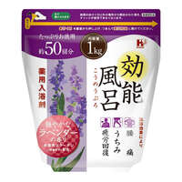 藥用入浴粉 大容量1kg 草本／柚子／森林／薰衣草｜薬用入浴剤 効能風呂