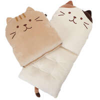 福福喵 附椅背坐墊 HAPiNS｜ふくふくにゃんこ すわってシートクッション