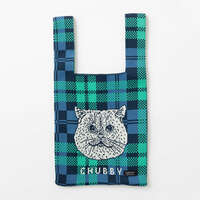 貓咪圖案 針織托特包 24×29cm 2色｜ニットトートバッグ 猫