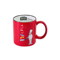 Savignac 法國海報馬克杯 T-fal 不沾鍋海報 美濃燒瓷器 320ml｜サヴィニャック ティファールマグ