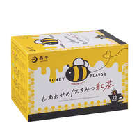 森半 蜂蜜紅茶 注入熱水即成 甜蜜蜂蜜香 48g（2.4g×20袋）｜森半 しあわせのはちみつ紅茶