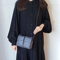 SOFTY 雙外袋肩背包 15×20cm【GHERARDINI】｜GHERARDINI SOFTY Wポケットショルダーバッグ