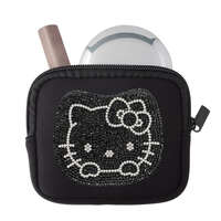 Hello Kitty／酷洛米 手工水鑽迷你收納包 潛水布 2款｜サンリオ ネオプレーンデコミニポーチ
