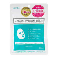 ALOVIVI 保濕面膜 神經醯胺 胎盤萃取 10片入｜アロヴィヴィ ヒト幹細胞フェイスマスク