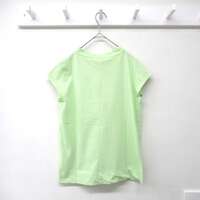 【LAITERIE】USE天竺法式袖中領T恤 日本製 ｜LAITERIE USE天竺 フレンチミドルネックTシャツ