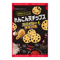 蓮藕天婦羅脆片 香辣雞肉風味 50g｜れんこん天チップス スパイシーチキン味