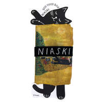 貓咪插畫 環保購物袋 肩背托特包 43×35cm 4款【Niaski】｜ニャースキー エコトート バッグ