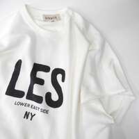 【Bibmilk】切邊圓領棉質衛衣T恤 日本製 ｜Bibmilk カットオフクルーネックスウェットTシャツ