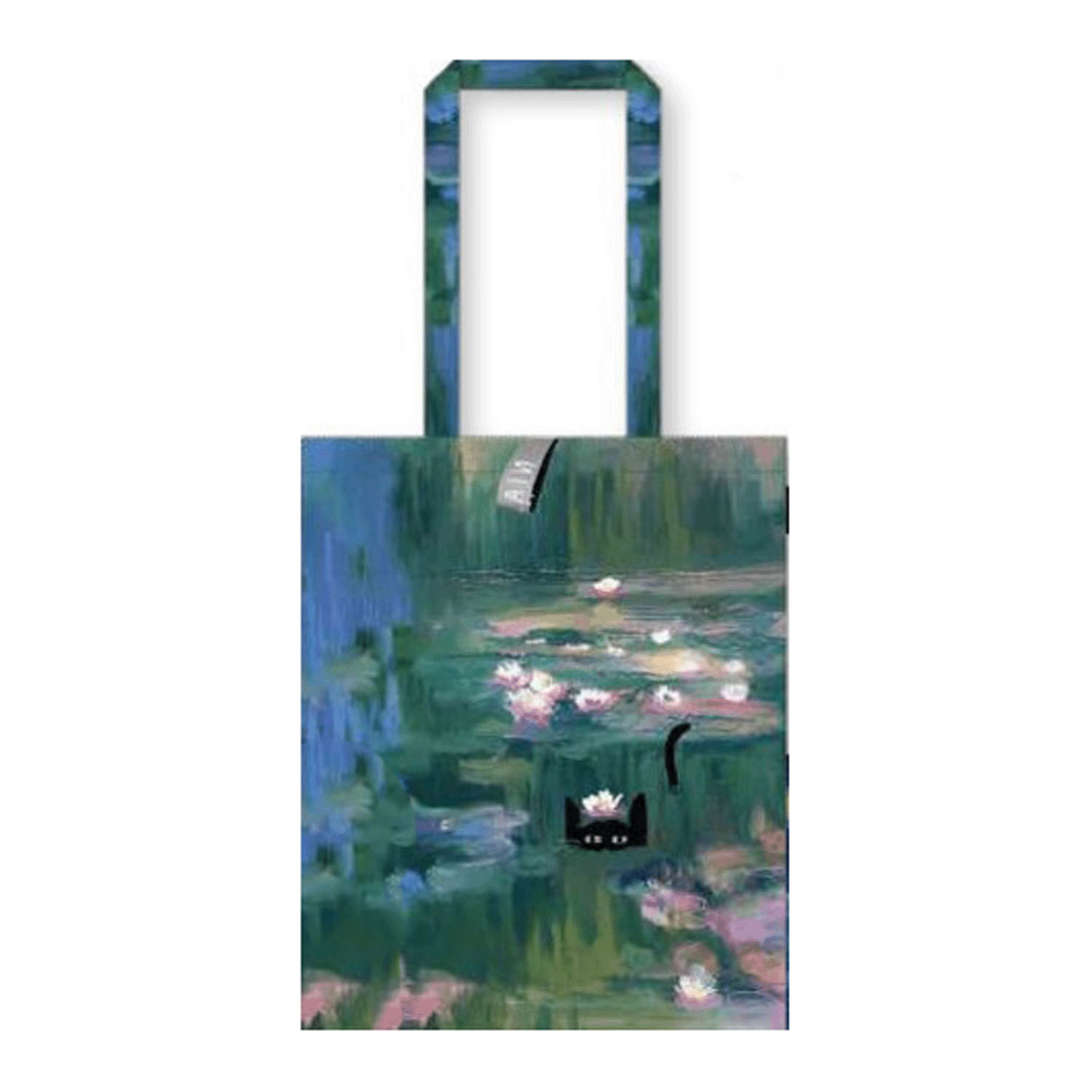 貓咪插畫 環保購物袋 肩背托特包 43×35cm 4款【Niaski】｜ニャースキー エコトート バッグ