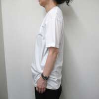 【ANGE IN DISGUISE】托特包圖案印花T恤 白色 ｜ANGE IN DISGUISE プリントTシャツ "トートバッグ"
