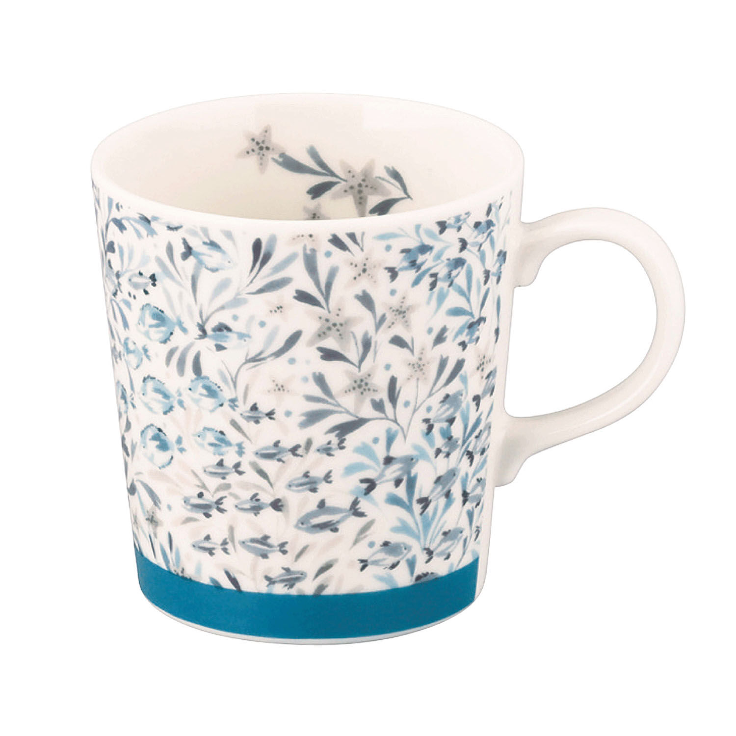 Laura Ashley 花卉瓷器馬克杯 附同花色禮盒 300ml 日本製｜ローラアシュレイ マグカップ