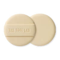 遮瑕定妝粉撲 圓形2入 輕拍控油密著 THE TOOL LAB｜THE TOOL LAB カバーフィックスパフ ROUND