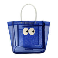 怪獸眼睛 網紗托特包 外拉鍊袋 3色【ROOTOTE】｜ルートート モンスターチュールトートバッグ