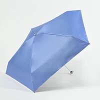 鑽石配件 遮光100% 晴雨兼用 折疊傘 50cm｜晴雨兼用 クリスタルWビジュー折傘