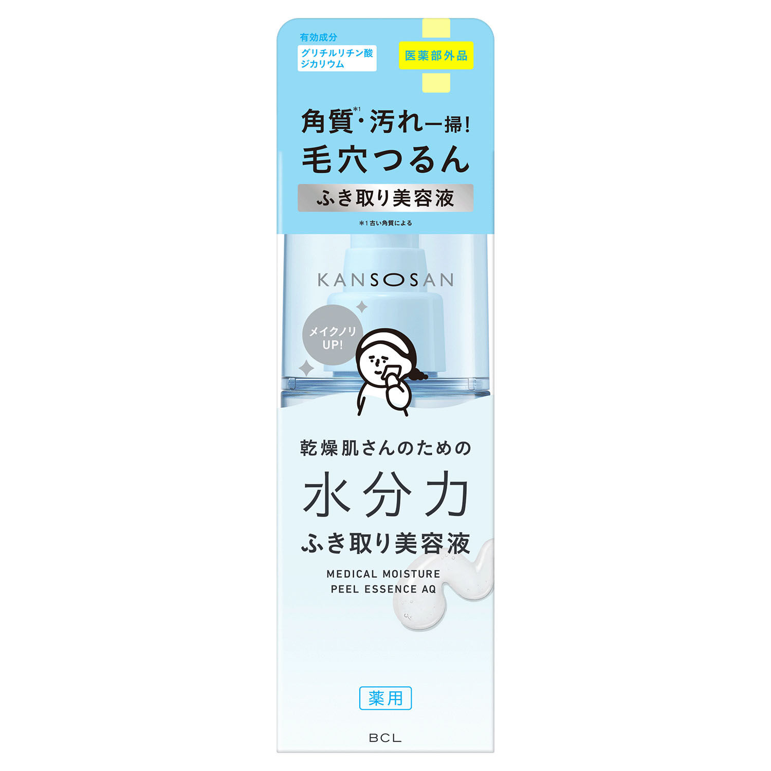 日本醫藥部外品 保濕擦拭精華 濃稠液體 120ml|乾燥さん 薬用水分力ふき取りエッセンス