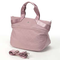 壓紋尼龍2WAY包 側寬22cm【marie claire bis】｜marie claire bis 型押し2WAYバッグ