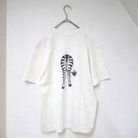 【ALL HOURS】斑馬印花T恤 象牙白 ｜ALL HOURS プリントTシャツ シマウマ
