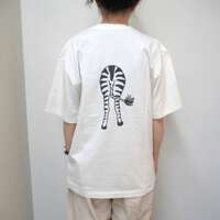 【ALL HOURS】斑馬印花T恤 象牙白 ｜ALL HOURS プリントTシャツ シマウマ