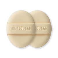 遮瑕定妝粉撲 橢圓加厚2入 高密著彈潤 THE TOOL LAB｜THE TOOL LAB カバーフィックスパフ OVAL