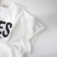 【Bibmilk】切邊圓領棉質衛衣T恤 日本製 ｜Bibmilk カットオフクルーネックスウェットTシャツ