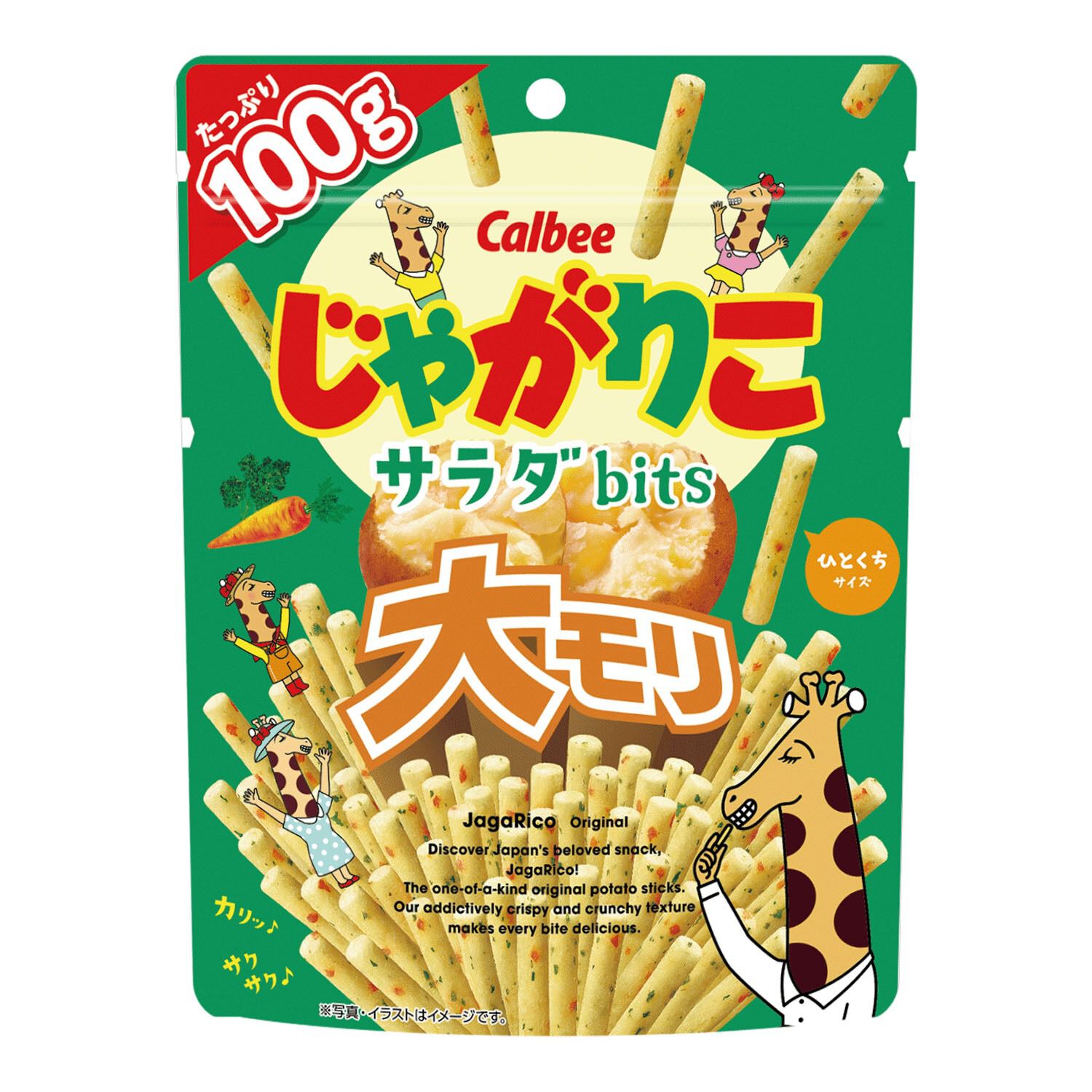 薯條棒沙拉脆片 超大容量 100g